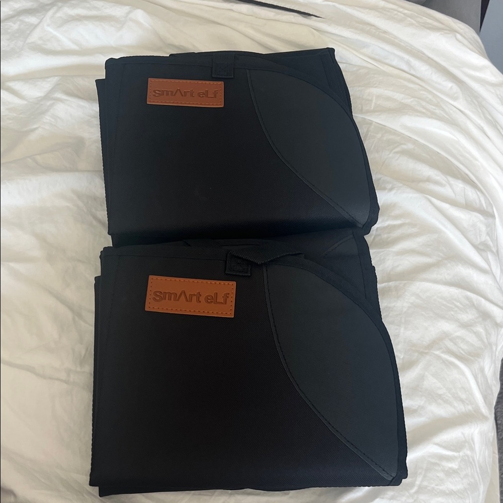 Smart Elf Black Car Seat Protectors